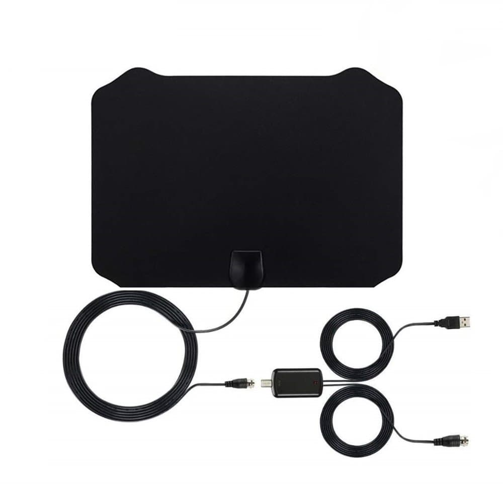 Inomhusantenn för 4K full HDTV mottagning 25 dB - svart