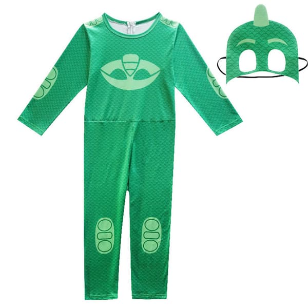 Pyjamashjältarna - hel dress+ ögonmask, PJ Masks