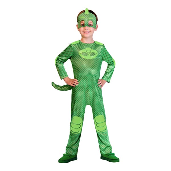 Pyjamashjältarna Gecko Barn Maskeraddräkt