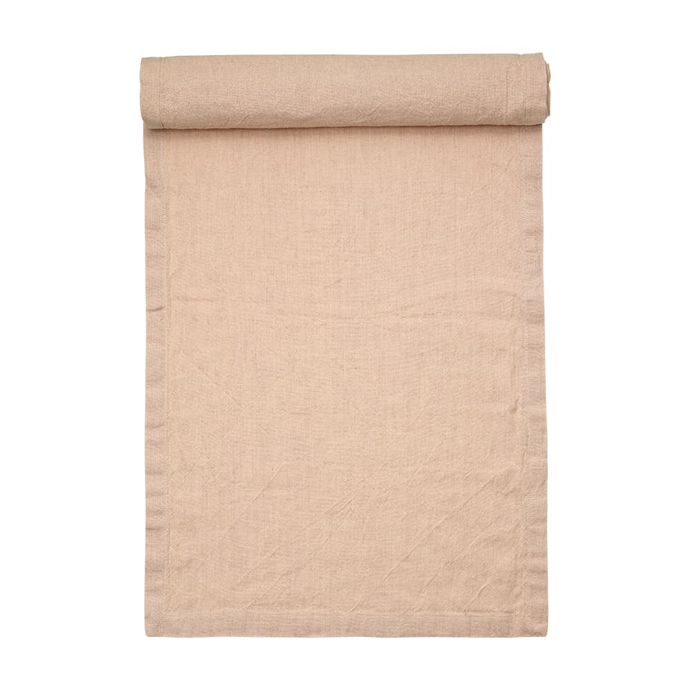 Linum Hedvig Löpare Linne/Bomull 45 x 150 cm Dusty Pink