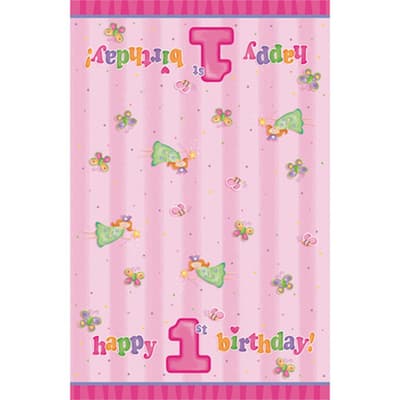 Creative Party Fun At 1 Plastic Tablecover