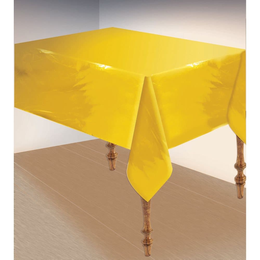 Bristol Novelty Metallic Table Cover