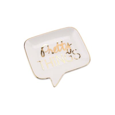 CGB Giftware Absolutely Fabulous Speech Bubble Ceramic Dish