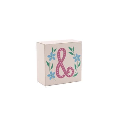 CGB Giftware Birds And Botanics Alphabet Block