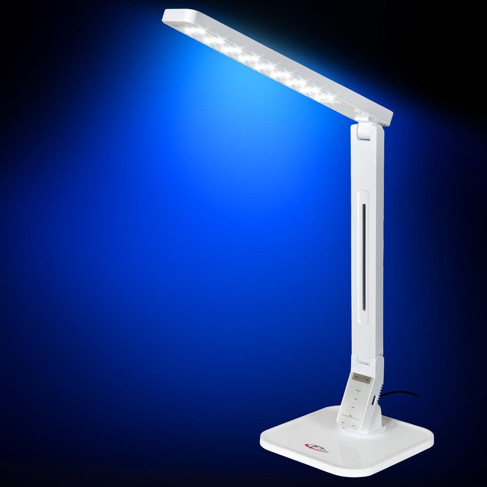 Skrivbordslampa - vit