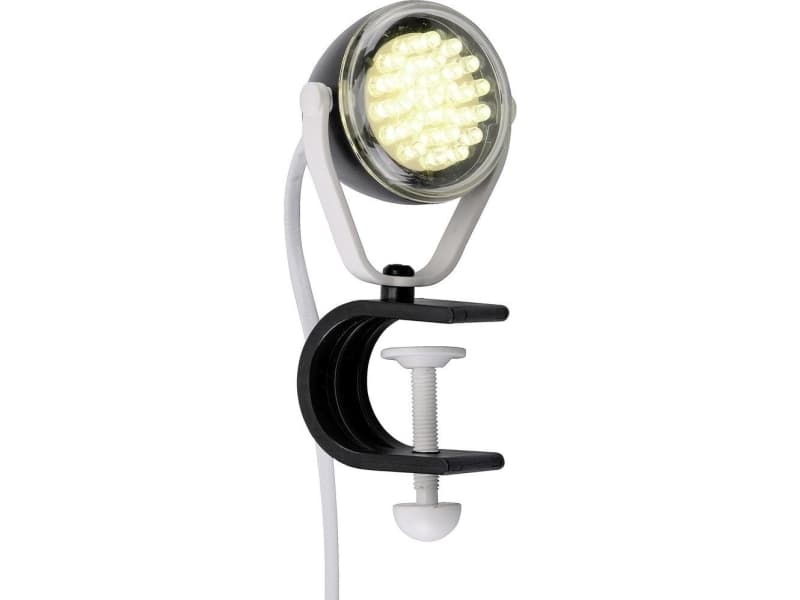 LeuchtenDirekt Podgy 13073-18 LED-klemmelampe 2 W Sort