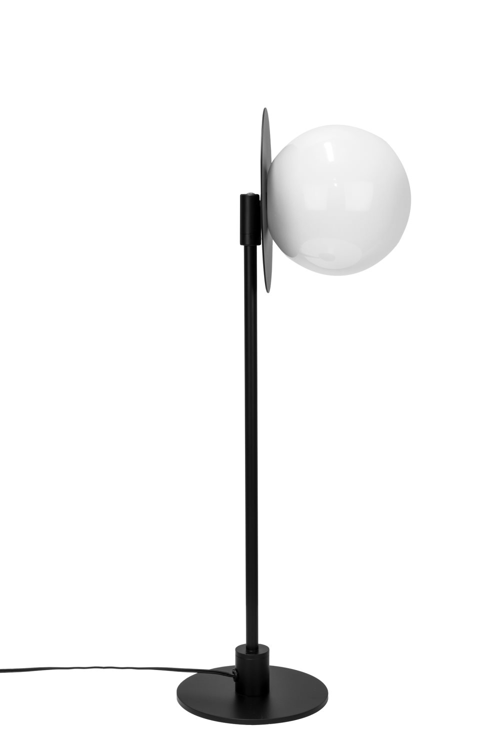 Bordlampe Art Deco, D: 16 B: 16 H: 60 cm, Hvitsvart, Globen Art Deco Bordlampe House Doctor