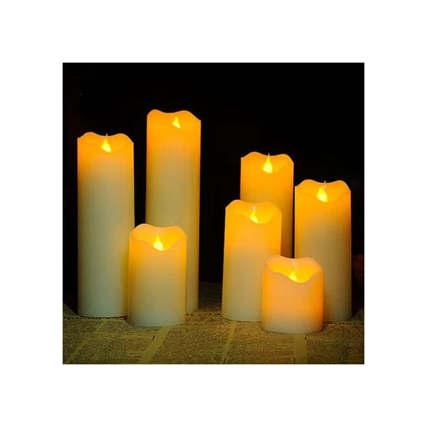 LED-kynttilä paristolla