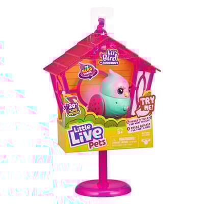 Little Live Pets Bird in Cage Rainbow Tweets 26102