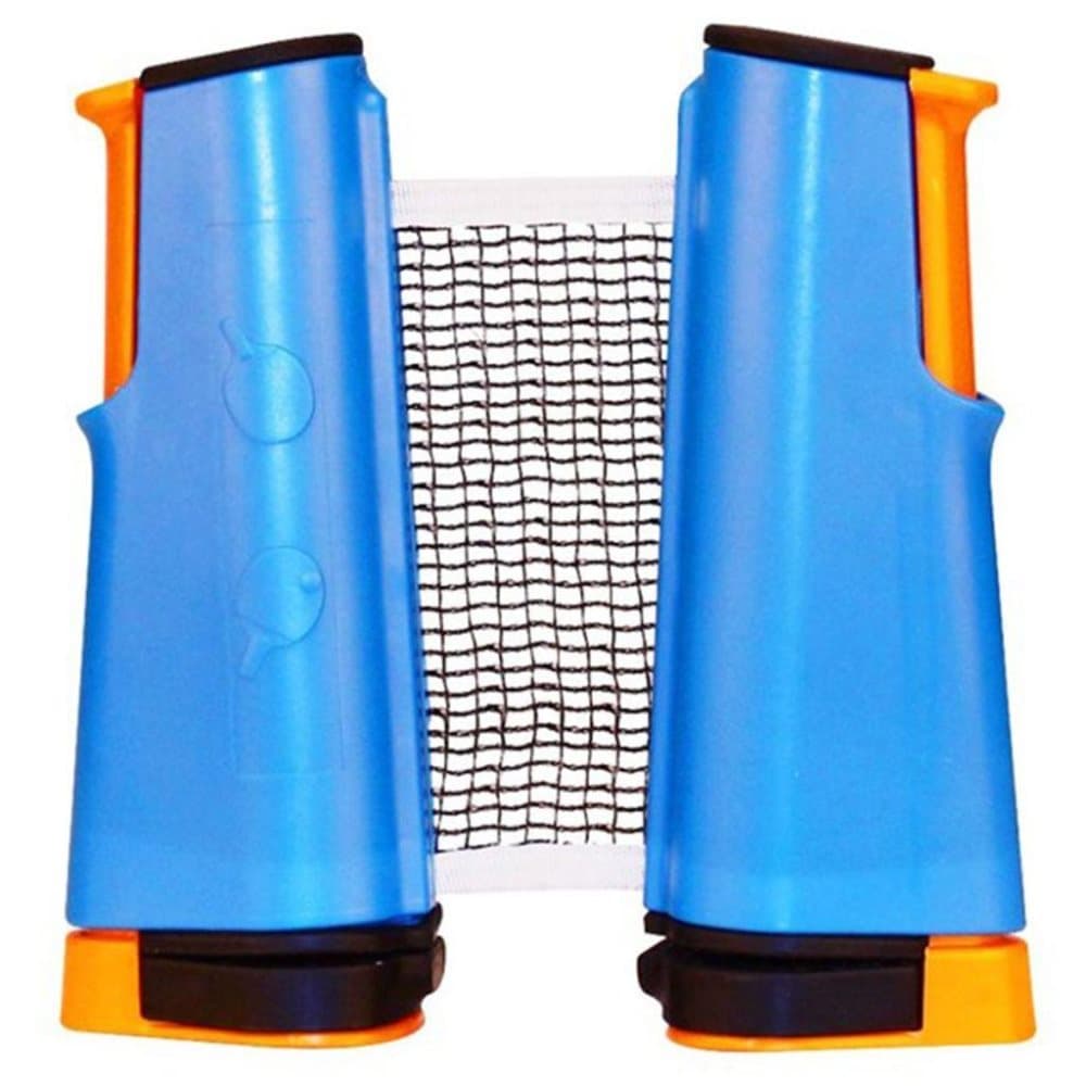 Get & Go Sammenrulleligt Bordtennis Net Koboltblå/Orange/Sort 61TT