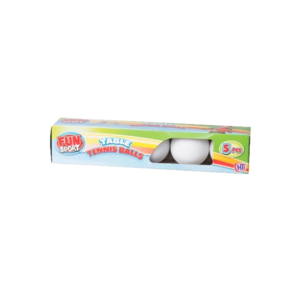 Fun Sport Bordtennisbollar (paket med 5)