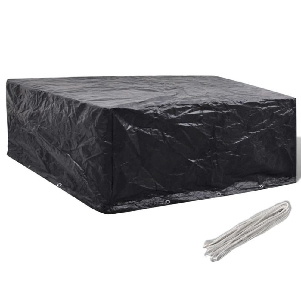 vidaXL Hagemøbeltrekk 10 maljer 260 x 260 x 90 cm