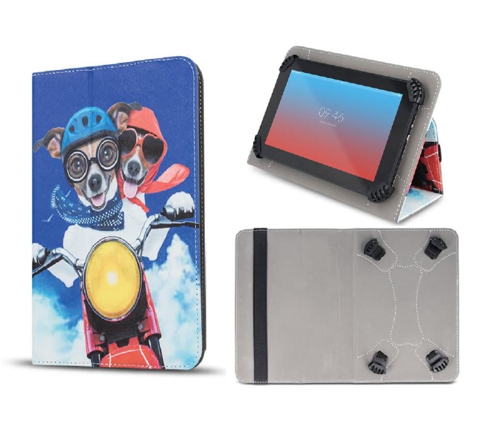 Universal Flip Fodral för 7"-8" Surfplattor - Puppy