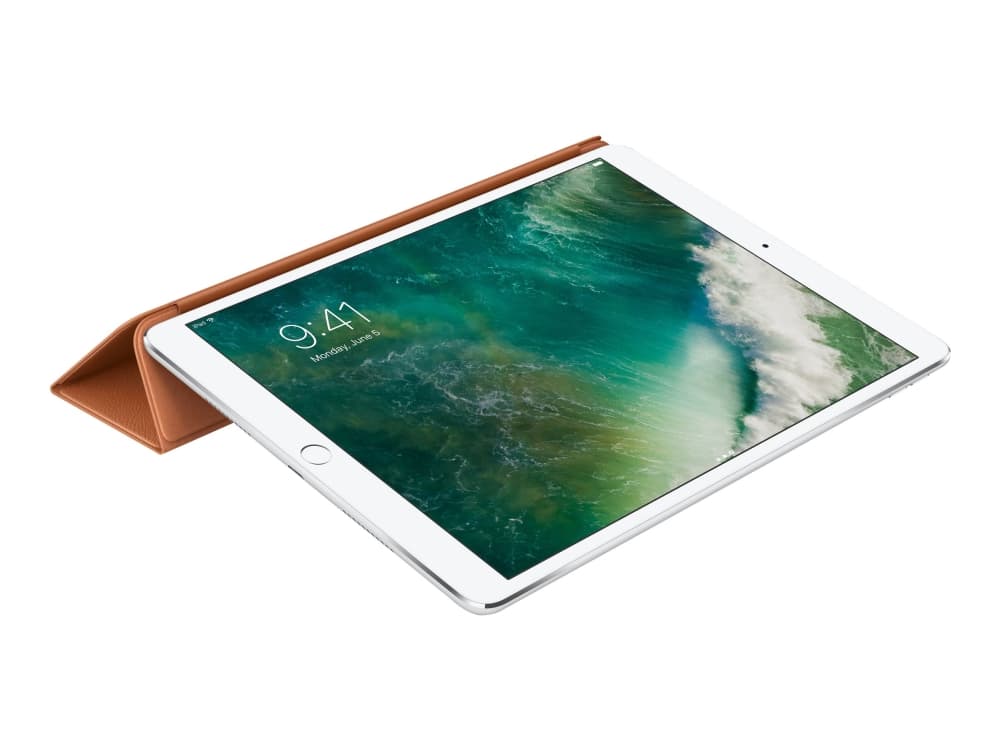 Apple Smart - Lommebok for nettbrett - lær - salbrun - 10.5" - for 10.2-inch iPad (7. generasjon, 8. generasjon); 10.5-inch iPad Pro