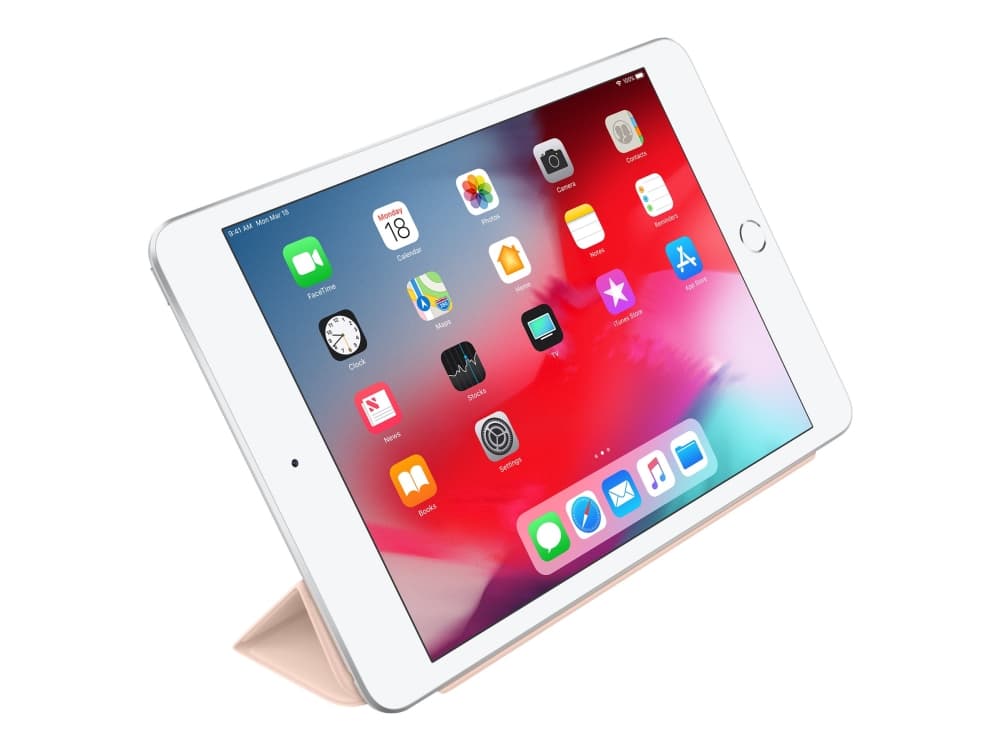 Apple Smart - Skjermdeksel for nettbrett - polyuretan - rosa sand - for iPad mini 4; 5