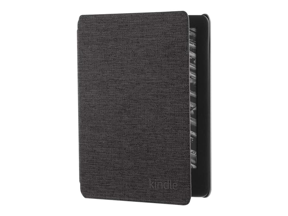 Amazon - Flipomslag til tablet - premium fabric - charcoal black (For Kindle 10. generation / 2019)