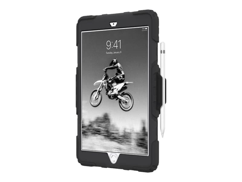 Griffin Survivor All-Terrain - Skyddsfodral för surfplatta - robust - silikon, polykarbonat - svart - 10.2" - för Apple 10.2-inch iPad (7:e generatio