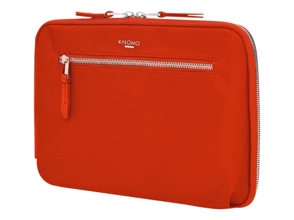Knomo Organizer 10.5", Nylon, Orange, Visitkort, Dokumentficka, Dragkedjeficka, Dragkedja, 300 mm, 60 mm