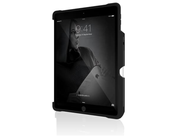 STM Dux Shell Duo, Hårt fodral, Apple, iPad 7th gen., 25,9 cm (10.2"), 200 g, Svart