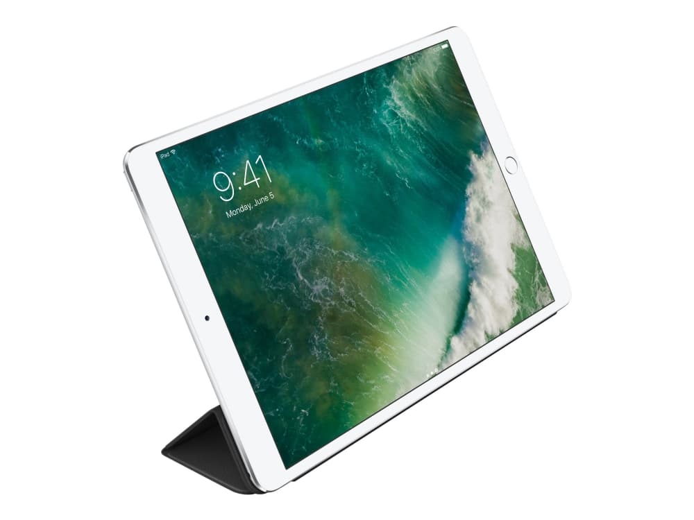 Apple Smart - Lommebok for nettbrett - lær - svart - 10.5" - for 10.2-inch iPad; 10.5-inch iPad Air (3. generasjon); 10.5-inch iPad Pro
