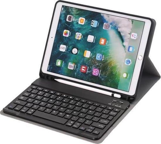iPad 10.2 (2019 / 2020) Cover med Bluetooth Tastatur - Sort