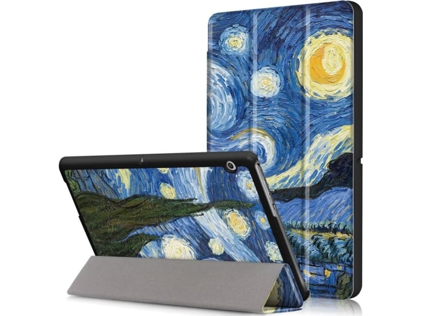 Case for Tech-Protect Smartcase Huawei Mediapad T3 10.0 Starry Night