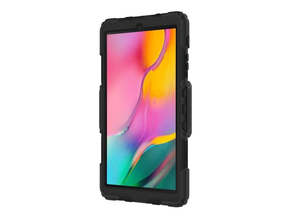 Griffin Survivor All-Terrain - Skyddsfodral för surfplatta - robust - PET, FortiCore - svart - 10.1" - för Samsung Galaxy Tab A (2019) (10.1 tum)