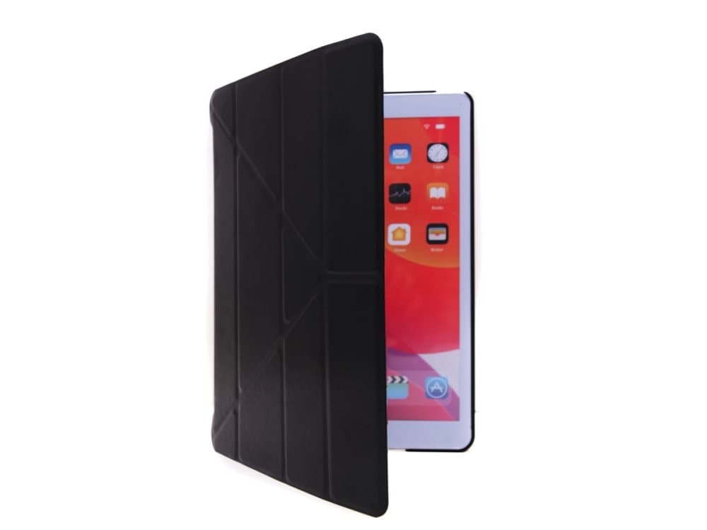 Essentials Booklet - Lommebok for nettbrett - gummiert - svart - 9.7" - for Apple 10.2-inch iPad (7. generasjon)