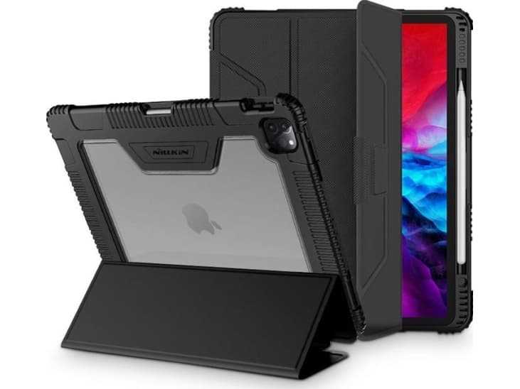 Nillkin Tablet Case Nillkin Smart Cover Tablet Case for Apple iPad Pro 12.9 2020 Black Universal