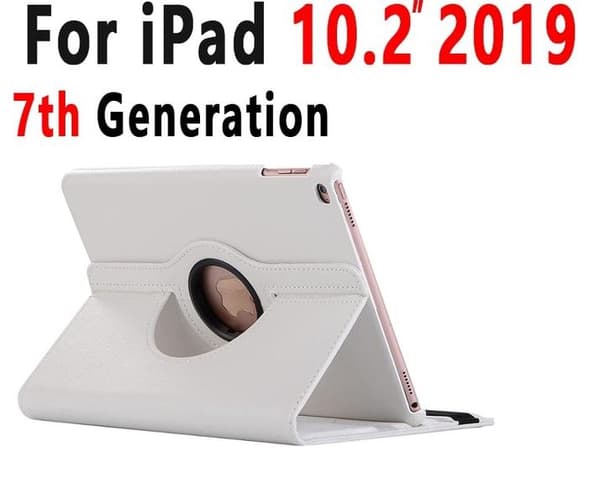 360"fodral för ipad 7 (2019) 10,2"vit