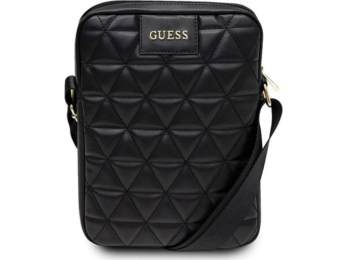 Etui na tablet Guess Guess Torba GUTB10QLBK 10" czarna/black Quilted Tablet Bag