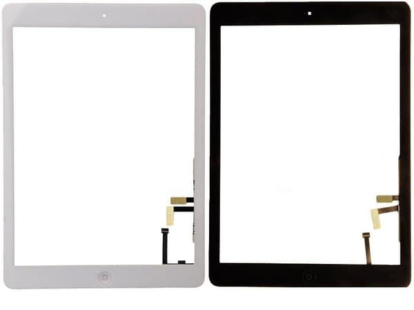 iPad Air Touchscreen/Digitizer (inkl homeknapp) VIT eller SVART