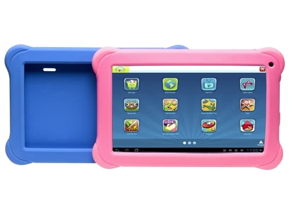Denver Electronics TAQ-10383KBLUE/PINK, 25,6 cm (10.1"), 1024 x 600 pixlar, 16 GB, 1 GB, Android 8.1 Go edition, Svart, Blå, Rosa