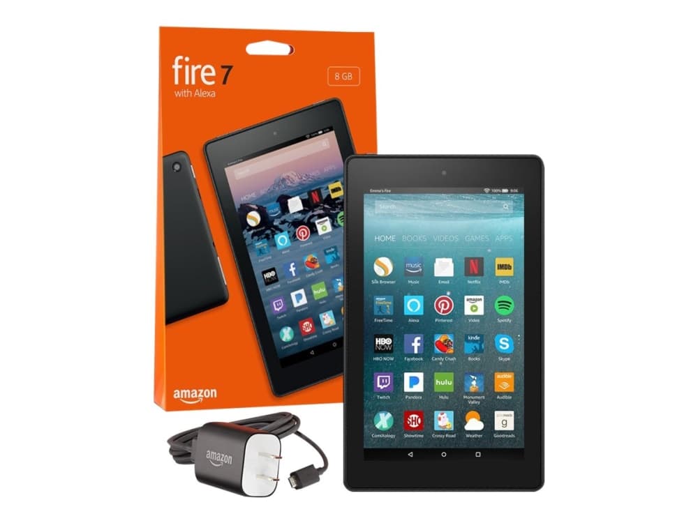 Amazon Fire 7 Kids Edition, 17,8 cm (7"), 1024 x 600 pikseliä, 16 GB, 1 GB, 1,3 GHz, Vaaleanpunainen