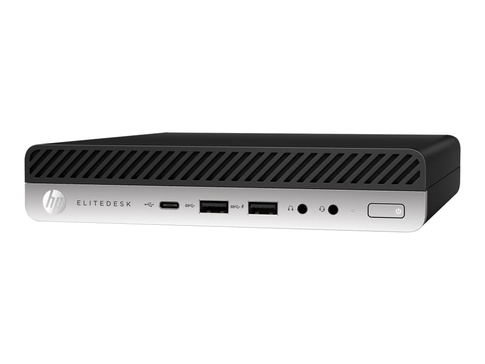 HP EliteDesk 800 G5 - Minibordmaskin - Core i5 9500 / 3 GHz - RAM 8 GB - SSD 256 GB - NVMe - UHD Graphics 630 - GigE - WLAN: Bluetooth 5.0, 802.11a/b