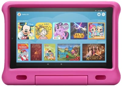 Amazon Fire HD 10 Kids Edition, 25,6 cm (10.1"), 1920 x 1200 piksler, 32 GB, 2 GB, 2 GHz, Rosa