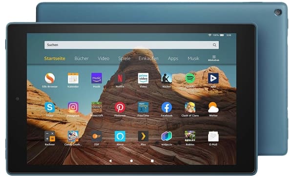 Amazon Fire B07KD63BQ8, 25,6 cm (10.1"), 1920 x 1200 piksler, 32 GB, 2 GB, Fire OS, Blå