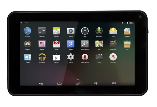 Denver TAQ-70333, 17,8 cm (7"), 800 x 480 pixlar, 16 GB, 1 GB, Android 8.1 Go edition, Svart