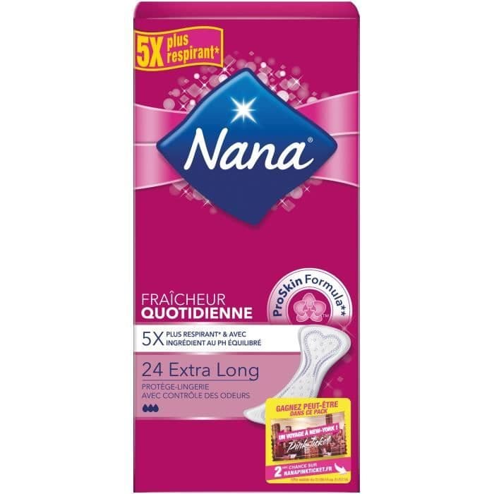 NANA Protege Lingerie Ekstra lang friskhed x24