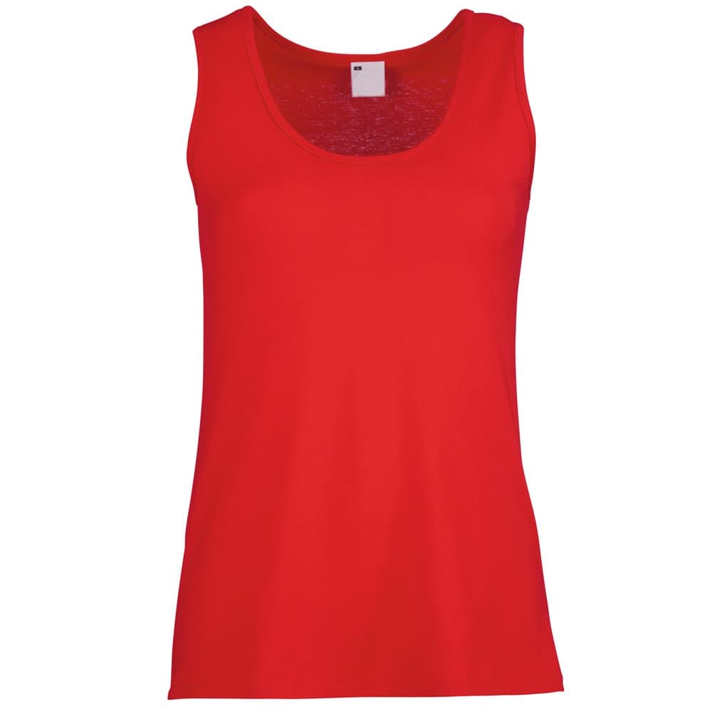 Womens/Ladies Value Fitted Sleeveless Vest