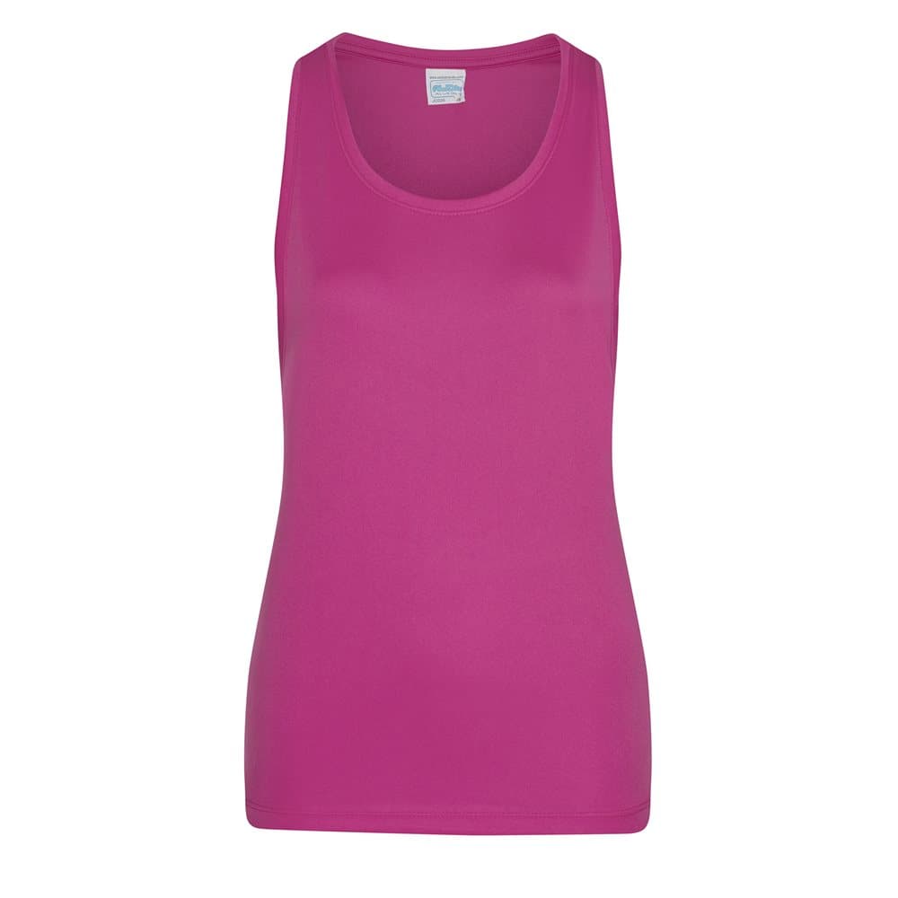 AWDis Just Cool Womens/Ladies Girlie Smooth Sports Sleeveless Vest