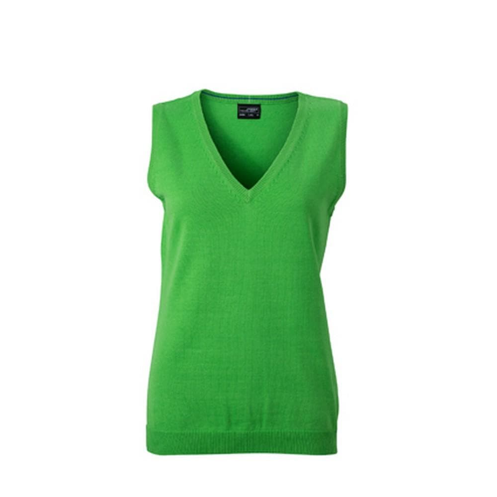James and Nicholson Womens/Ladies V-Neck Sweater Vest