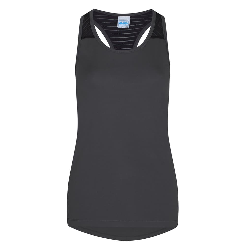 AWDis Just Cool Womens/Ladies Girlie Smooth Workout Sleeveless Vest