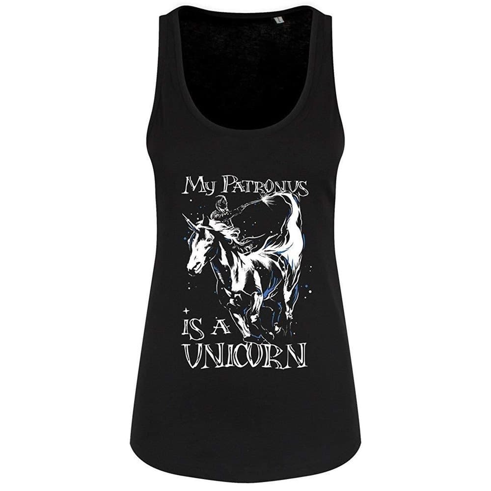 Grindstore Ladies/Womens My Patronus Is A Unicorn Floaty Tank