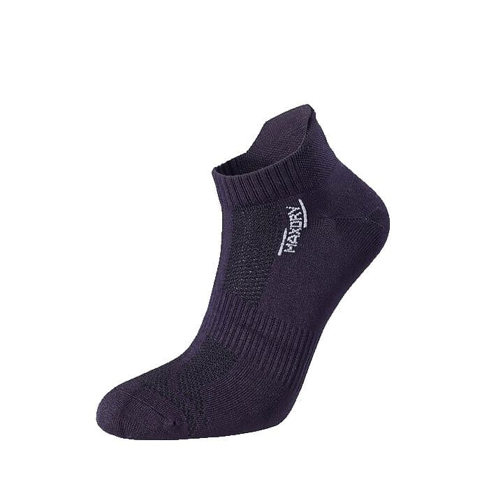 Womens Sport Socks Low Cut X2, Rouge/Black, 37-40