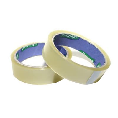 Ultratape Clear Sellotape (Pack Of 2)