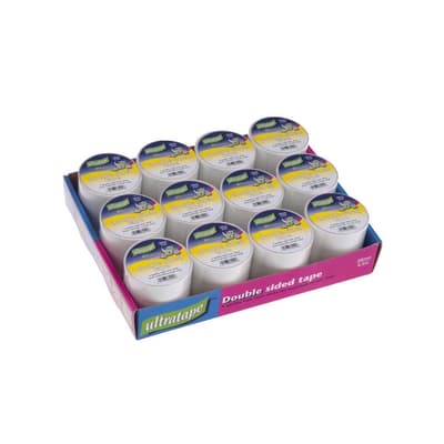 Ultratape Double Sided Tape (Pack Of 12)