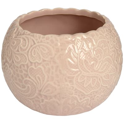 Hill Interiors Lace Detail Tea Light Holder