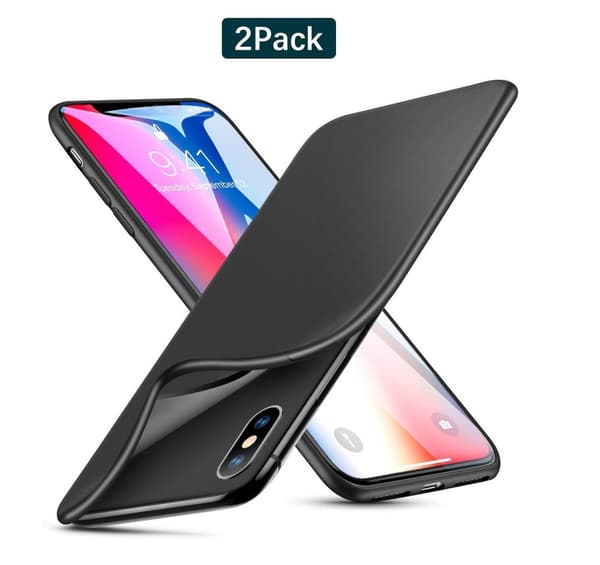 2-pack C4U® Matt-käsitelty iPhone XS Max - ohut ja erittäin ohut