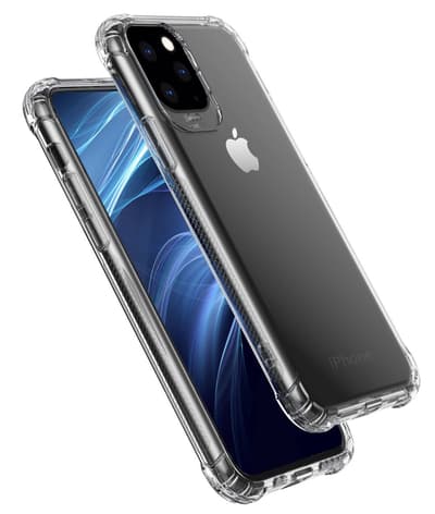 C4U® iPhone 11 Pro stødfast - Slank gennemsigtig taske